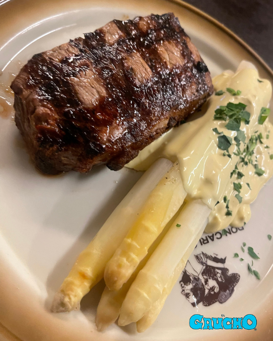 Steak & Spargel